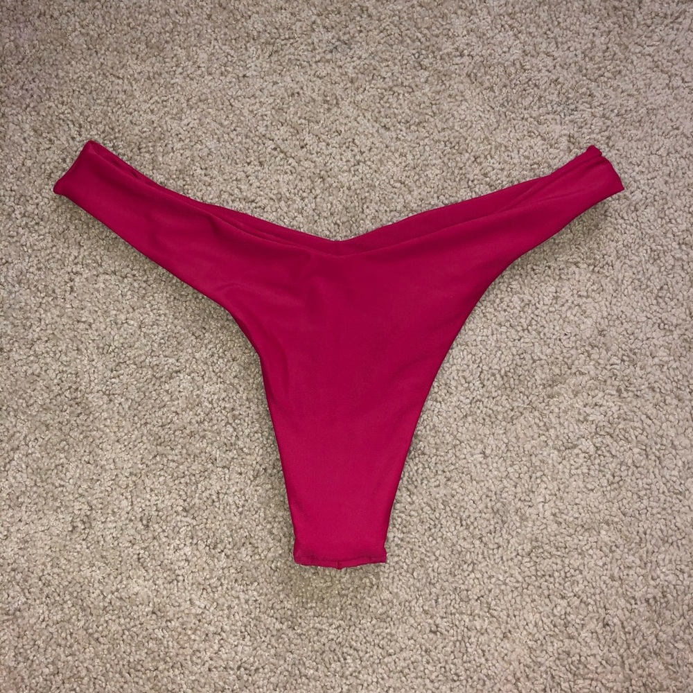 Zaful Cheeky High Leg Bikini Bottoms